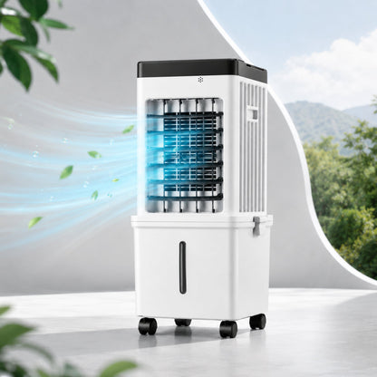 Aire Acondicionado Portátil BTU Enfriamiento Evaporativo Compacto