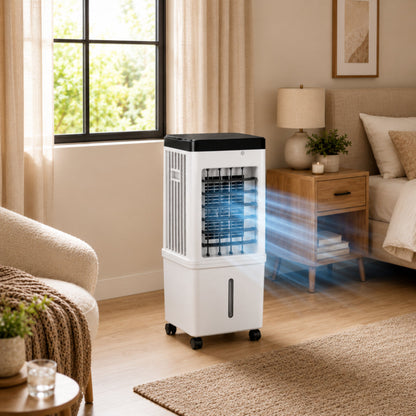 Aire Acondicionado Portátil BTU Enfriamiento Evaporativo Compacto