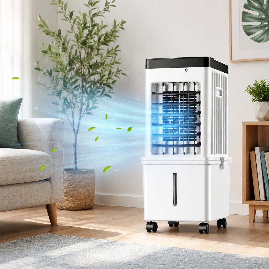 Aire acondicionado portátil 12000 BTU con enfriamiento evaporativo