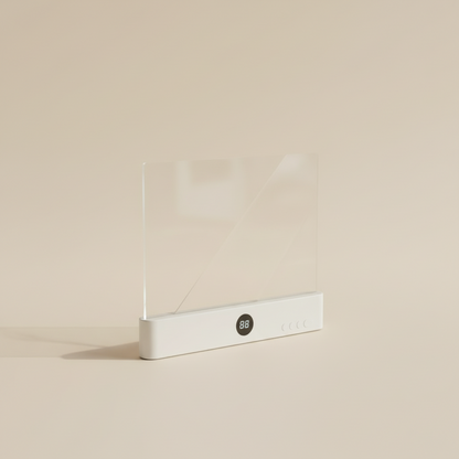 Lámpara de lectura LED para libro, ultrafina, recargable por USB