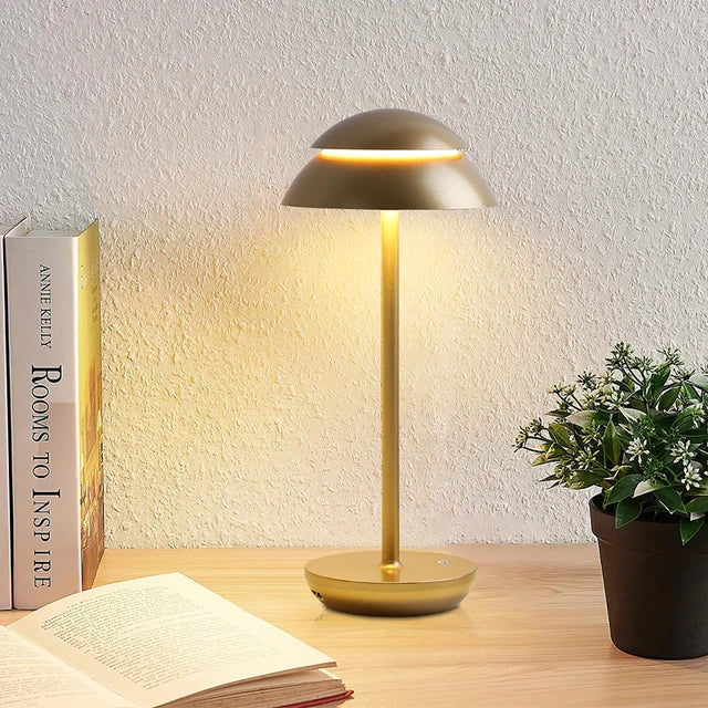 Lámpara de Mesa Recargable PowerLuxe | Iluminación Moderna Inalámbrica