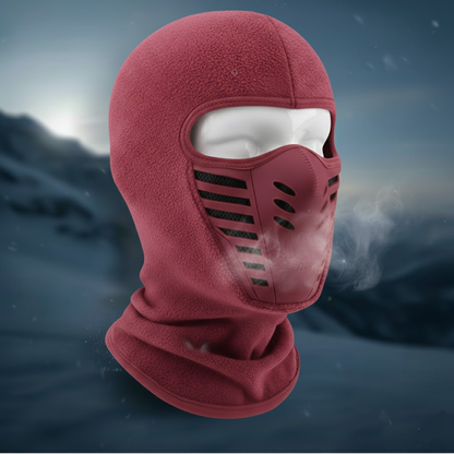 Mascarilla facial térmica de invierno a prueba de viento con cobertura total para deportes al aire libre
