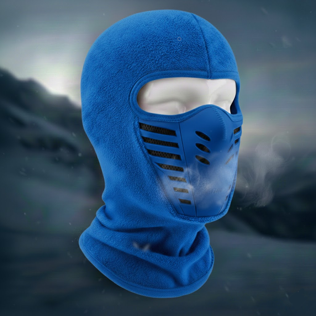 Mascarilla facial térmica de invierno a prueba de viento con cobertura total para deportes al aire libre