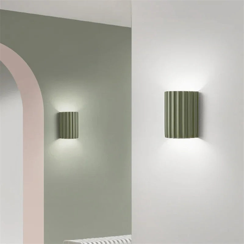 Lámpara de Pared de Resina Moderna Nórdica | Lámpara de Pared de Interior con Estilo