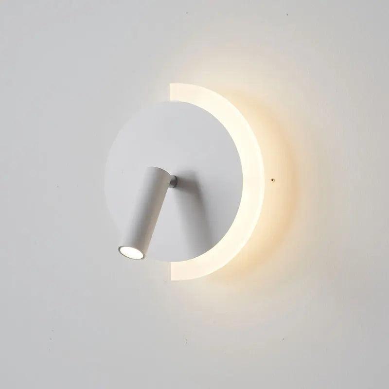 Lámpara de Pared LunaSpot | Diseño Moderno LED para Mesita de Noche
