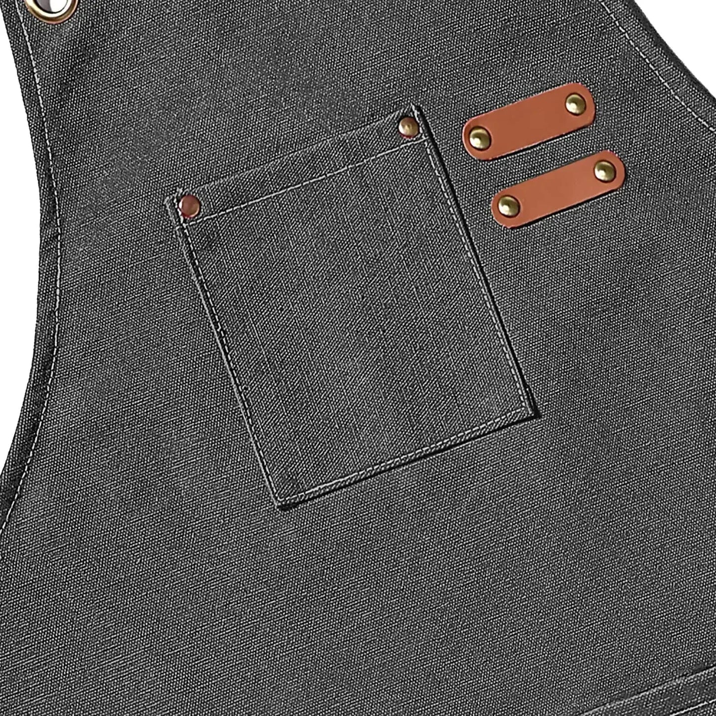 ProWear | Delantal de Cocina de Lona | Unisex para Chef y Ropa de Trabajo