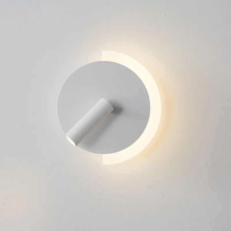 Lámpara de Pared LunaSpot | Diseño Moderno LED para Mesita de Noche