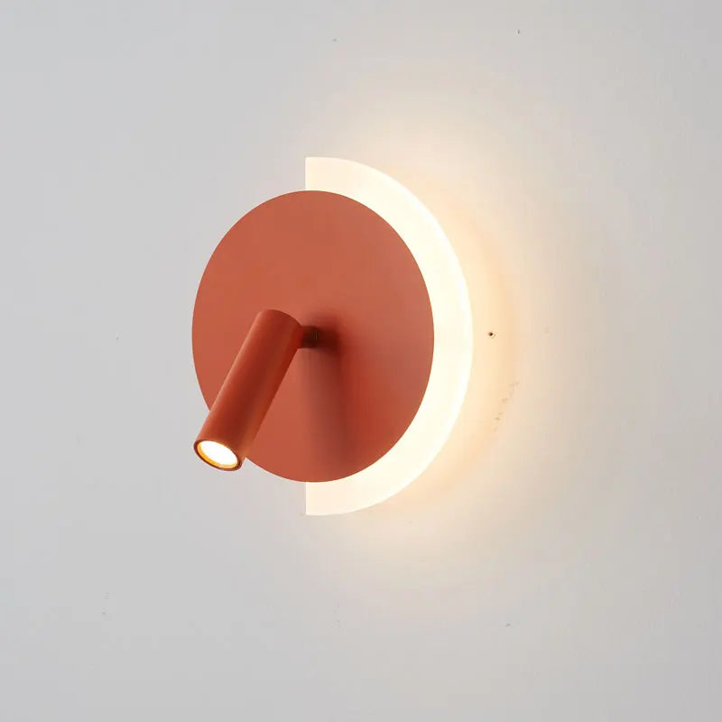 Lámpara de Pared LunaSpot | Diseño Moderno LED para Mesita de Noche