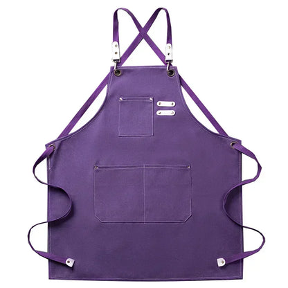 ProWear | Delantal de Cocina de Lona | Unisex para Chef y Ropa de Trabajo