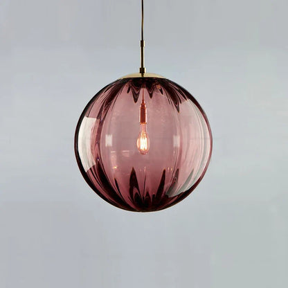 Lámpara Colgante de Bola de Cristal Moderna | Elegancia Nórdica para Cada Espacio