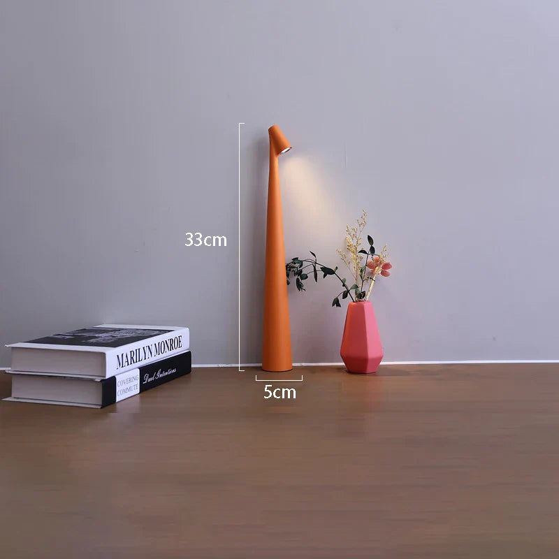 Glowora | Lámpara de mesa LED | Recargable y regulable táctilmente