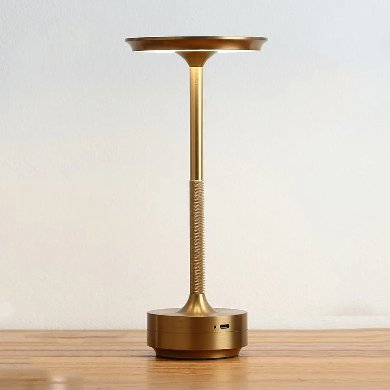 Lámpara de Escritorio Recargable con Toque | Luz de Mesa LED Regulable