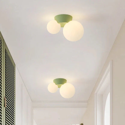 Luz de Techo Luméa | Diseño Moderno Francés de Doble Globo