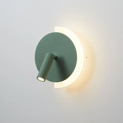 Lámpara de Pared LunaSpot | Diseño Moderno LED para Mesita de Noche