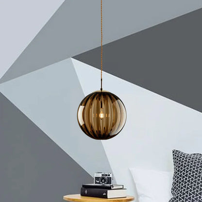 Lámpara Colgante de Bola de Cristal Moderna | Elegancia Nórdica para Cada Espacio