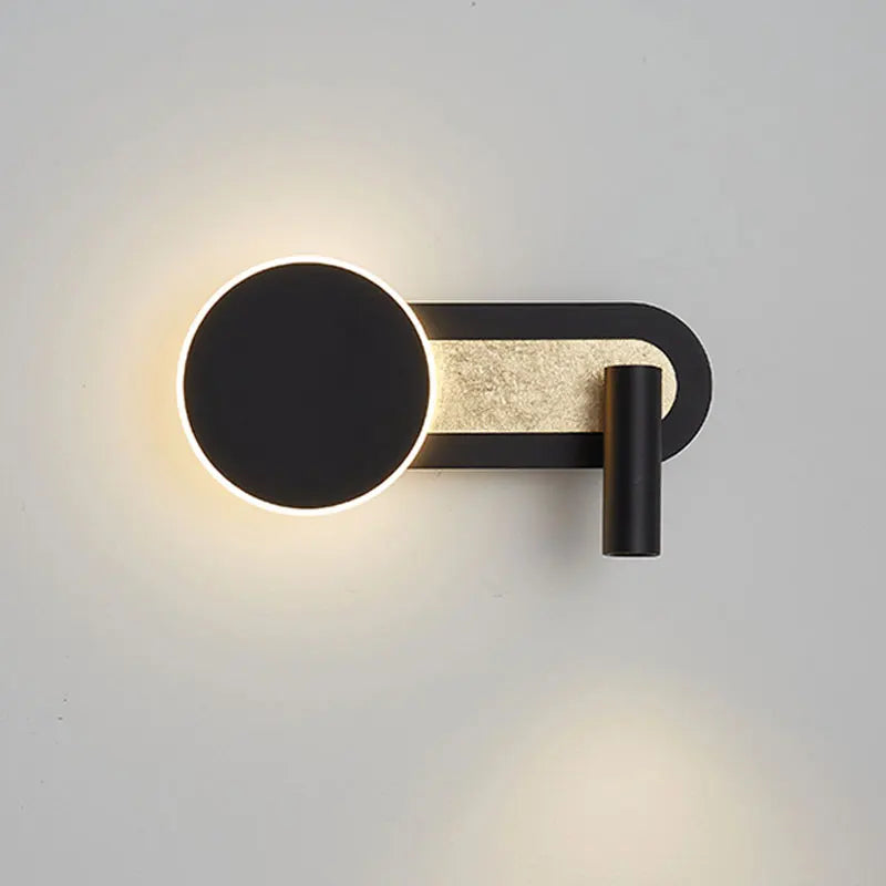 Luz de Pared HaloBeam | Diseño Nórdico Moderno con Doble LED