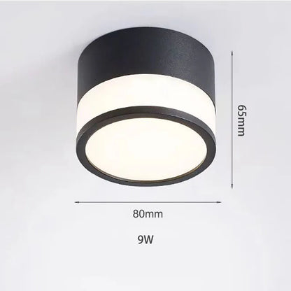 Luz empotrada LED de superficie Nordic | Luz de techo 9W / 15W