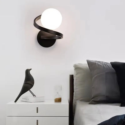 Lámpara de Pared Astra | Diseño Moderno de Globo LED Dual