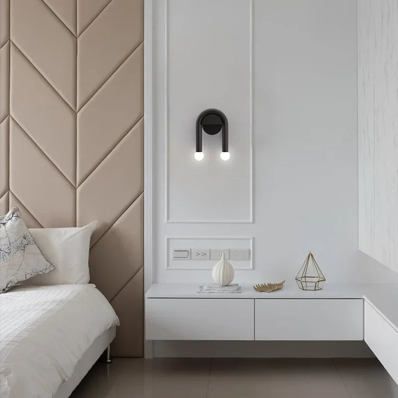 Lámpara de Pared Moderna Arcus | Diseño Nórdico Minimalista con LED