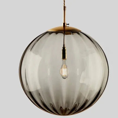 Lámpara Colgante de Bola de Cristal Moderna | Elegancia Nórdica para Cada Espacio