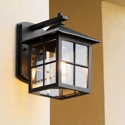Lámpara de Pared Exterior Camden | Aplique Farol Vintage E27
