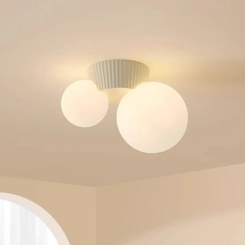Luz de Techo Luméa | Diseño Moderno Francés de Doble Globo