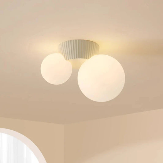 Luz de Techo Luméa | Diseño Moderno Francés de Doble Globo