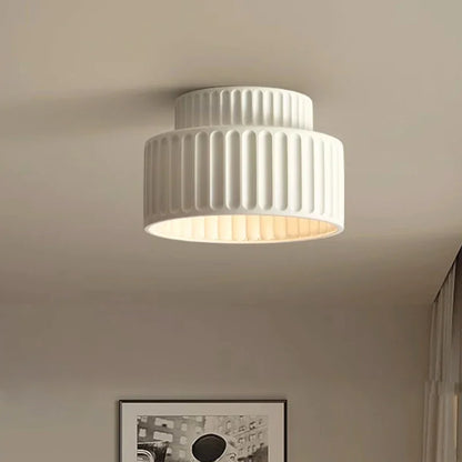 Lámpara de Techo Nordic Ripple | Forma Escultural, Iluminación Suave