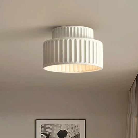 Lámpara de Techo Nordic Ripple | Forma Escultural, Iluminación Suave