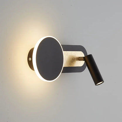 Luz de Pared HaloBeam | Diseño Nórdico Moderno con Doble LED