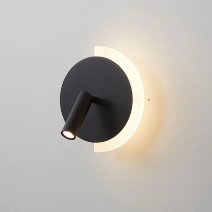 Lámpara de Pared LunaSpot | Diseño Moderno LED para Mesita de Noche