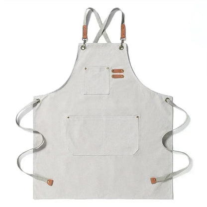 ProWear | Delantal de Cocina de Lona | Unisex para Chef y Ropa de Trabajo