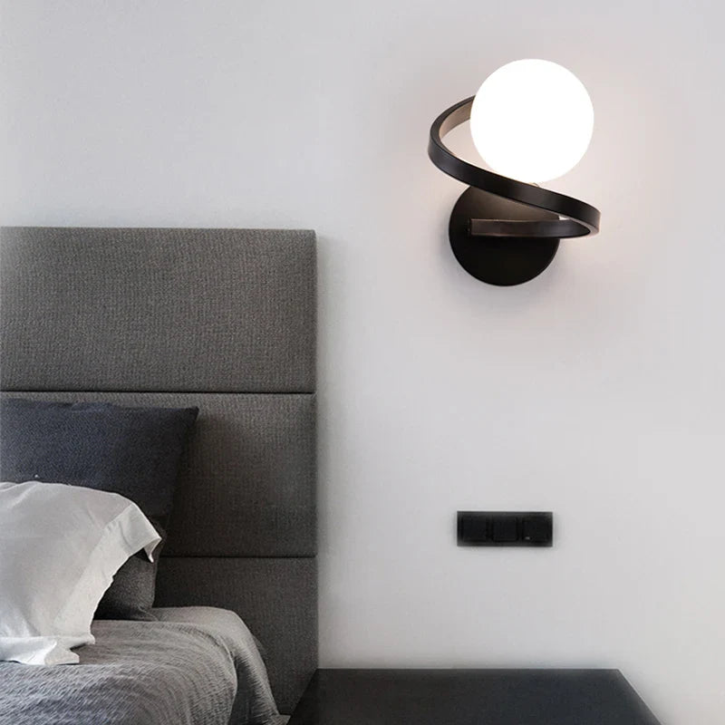 Lámpara de Pared Astra | Diseño Moderno de Globo LED Dual