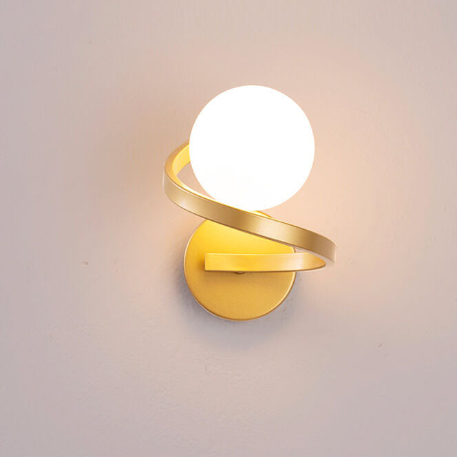 Lámpara de Pared Astra | Diseño Moderno de Globo LED Dual