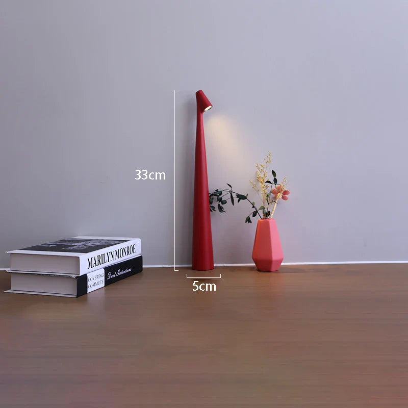 Glowora | Lámpara de mesa LED | Recargable y regulable táctilmente