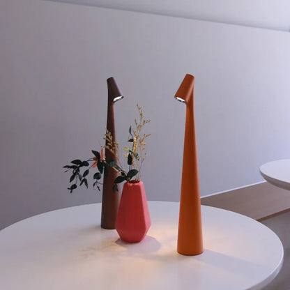 Glowora | Lámpara de mesa LED | Recargable y regulable táctilmente