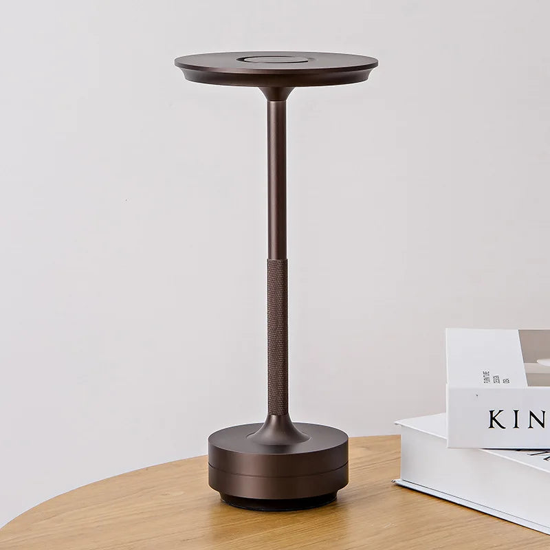 Lámpara de Escritorio Recargable con Toque | Luz de Mesa LED Regulable