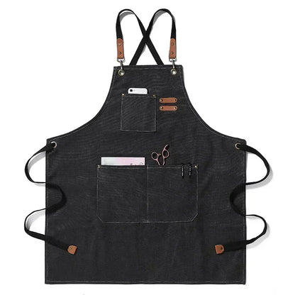 ProWear | Delantal de Cocina de Lona | Unisex para Chef y Ropa de Trabajo