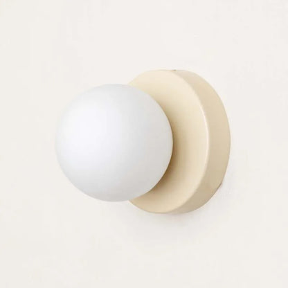 Lámpara de Pared LED Macaron | Aplique Moderno de Vidrio de Colores
