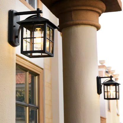 Lámpara de Pared Exterior Camden | Aplique Farol Vintage E27