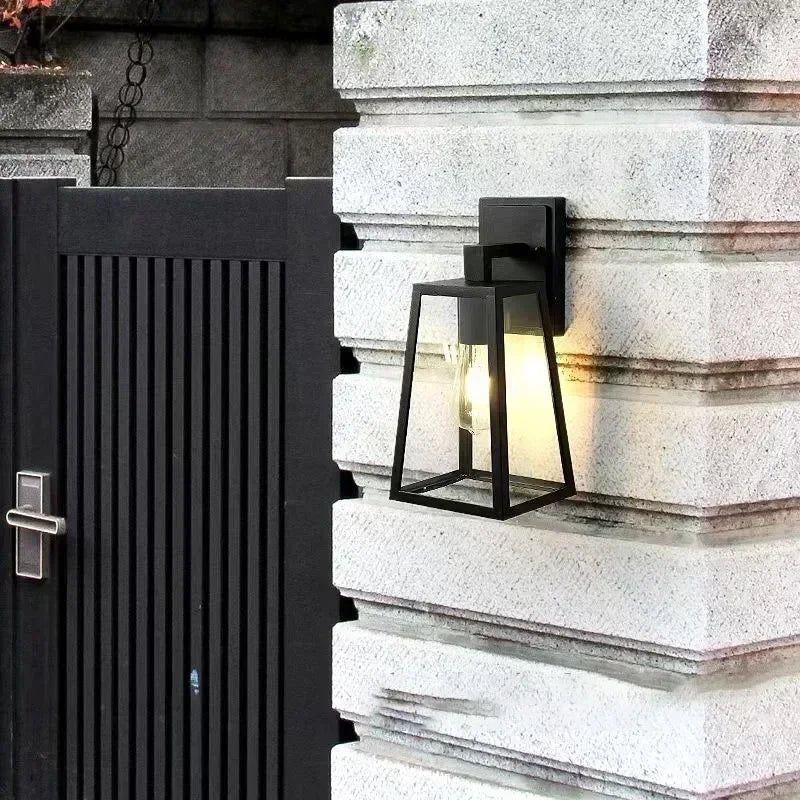 Lámpara de Pared Exterior Verona | Lámpara Farol Moderna Europea
