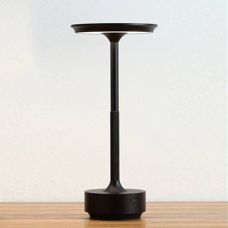 Lámpara de Escritorio Recargable con Toque | Luz de Mesa LED Regulable