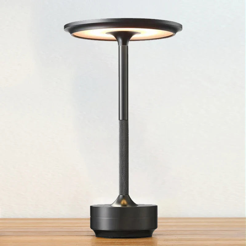 Lámpara de Escritorio Recargable con Toque | Luz de Mesa LED Regulable