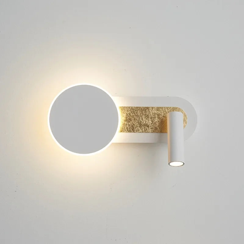Luz de Pared HaloBeam | Diseño Nórdico Moderno con Doble LED