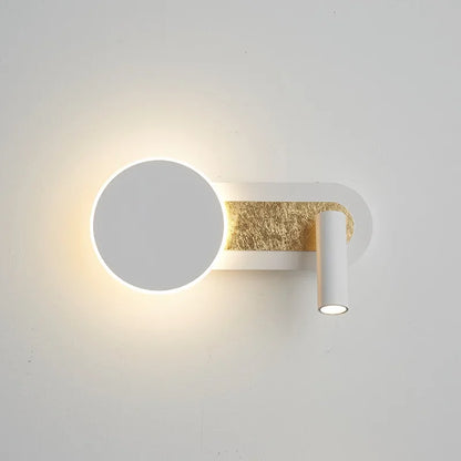 Luz de Pared HaloBeam | Diseño Nórdico Moderno con Doble LED