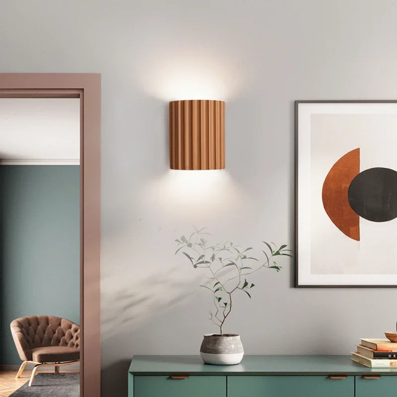 Lámpara de Pared de Resina Moderna Nórdica | Lámpara de Pared de Interior con Estilo
