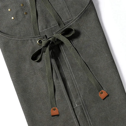 ProWear | Delantal de Cocina de Lona | Unisex para Chef y Ropa de Trabajo