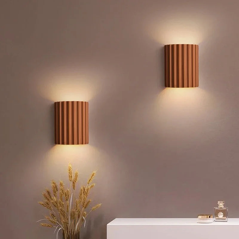 Lámpara de Pared de Resina Moderna Nórdica | Lámpara de Pared de Interior con Estilo