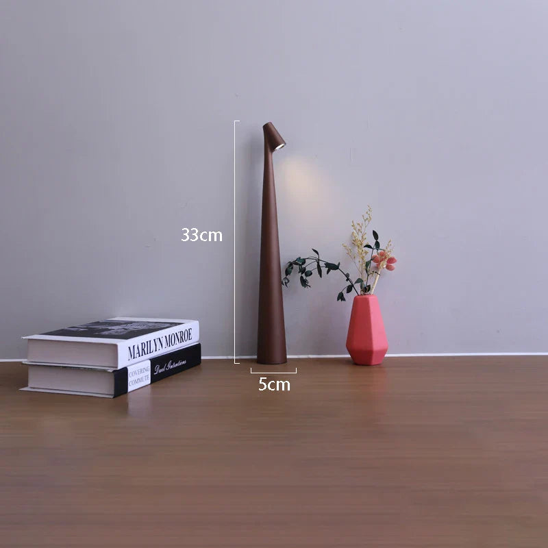 Glowora | Lámpara de mesa LED | Recargable y regulable táctilmente