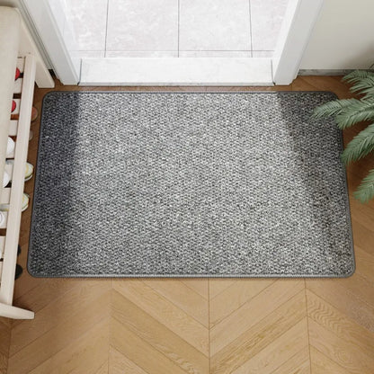 Felpudo exterior de yute falso | Alfombra de entrada resistente